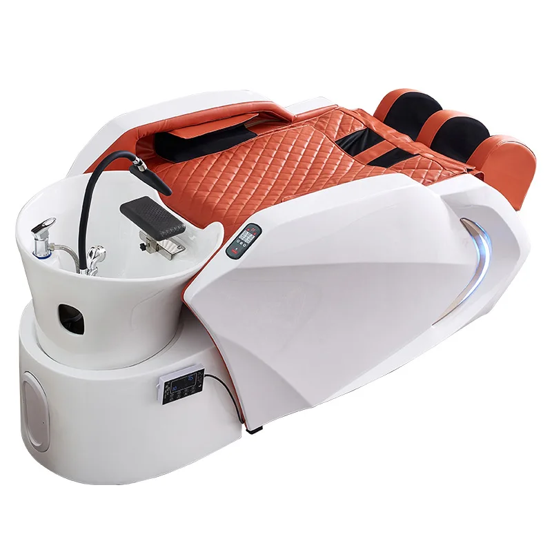 

Ceramic Basin Shampoo Bed Barber Shop Automatic Intelligent Hair Care Bed Hair Salon Hair Salon Head Therapy Water