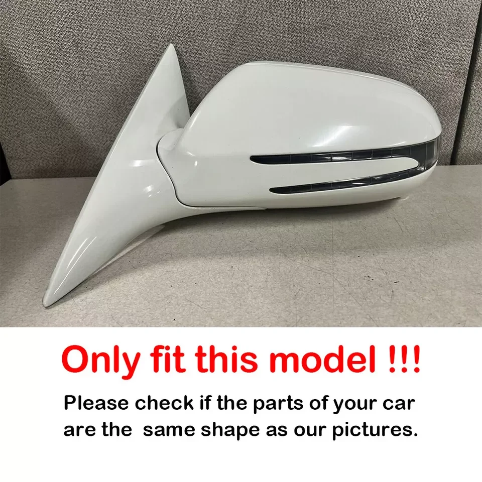 For Mercedes E-Coupe CLS CLC SL SLK Class W207 C207 W219 R230 R171 Rearview Side Mirror Cover Wing Cap Rear View mirror cover