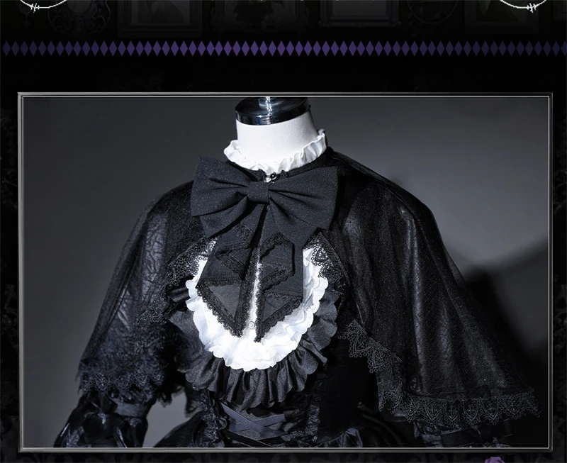 Disfraz de Cosplay de Akemi Homura Puella Magi Madoka Magica para mujer, vestido negro, uniforme gótico magnífico para Halloween y Carnaval, HCos