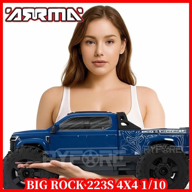 

ARRMA BIG ROCK 223S 4X4 Brushless Monster RC Truck 1/10 RC cars for adults Electric Remote Control Car rc crawler kids toys BOYS