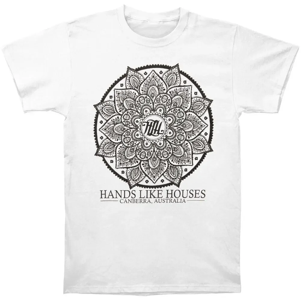 Männer Hände wie Häuser Blume T-Shirt klein weiß