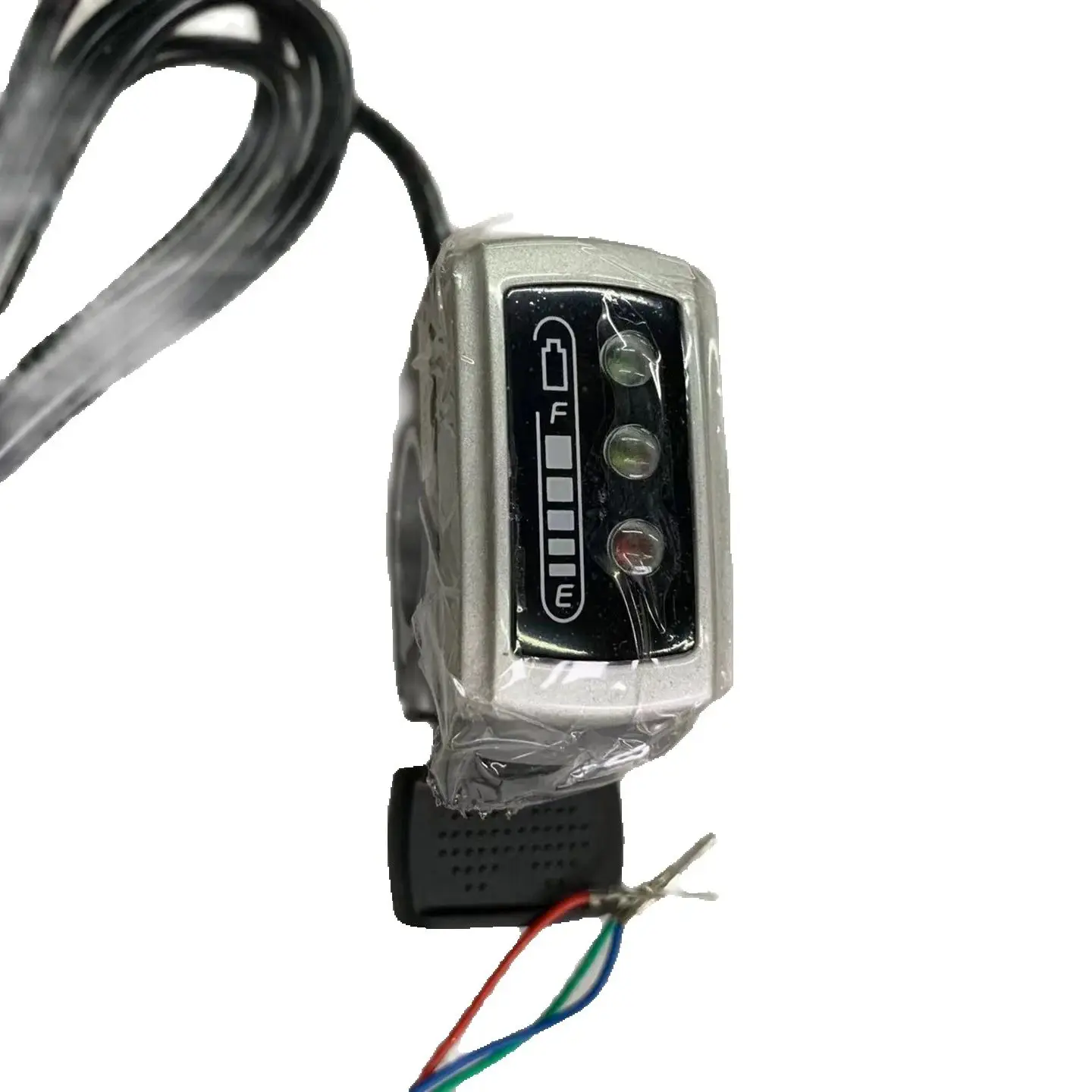 

106DX Wuxing Thumb Throttle power-in Display(customized) 48V 5PINS Wire 1.7m LCD with EBike Monitor Scooter Speeder Panel