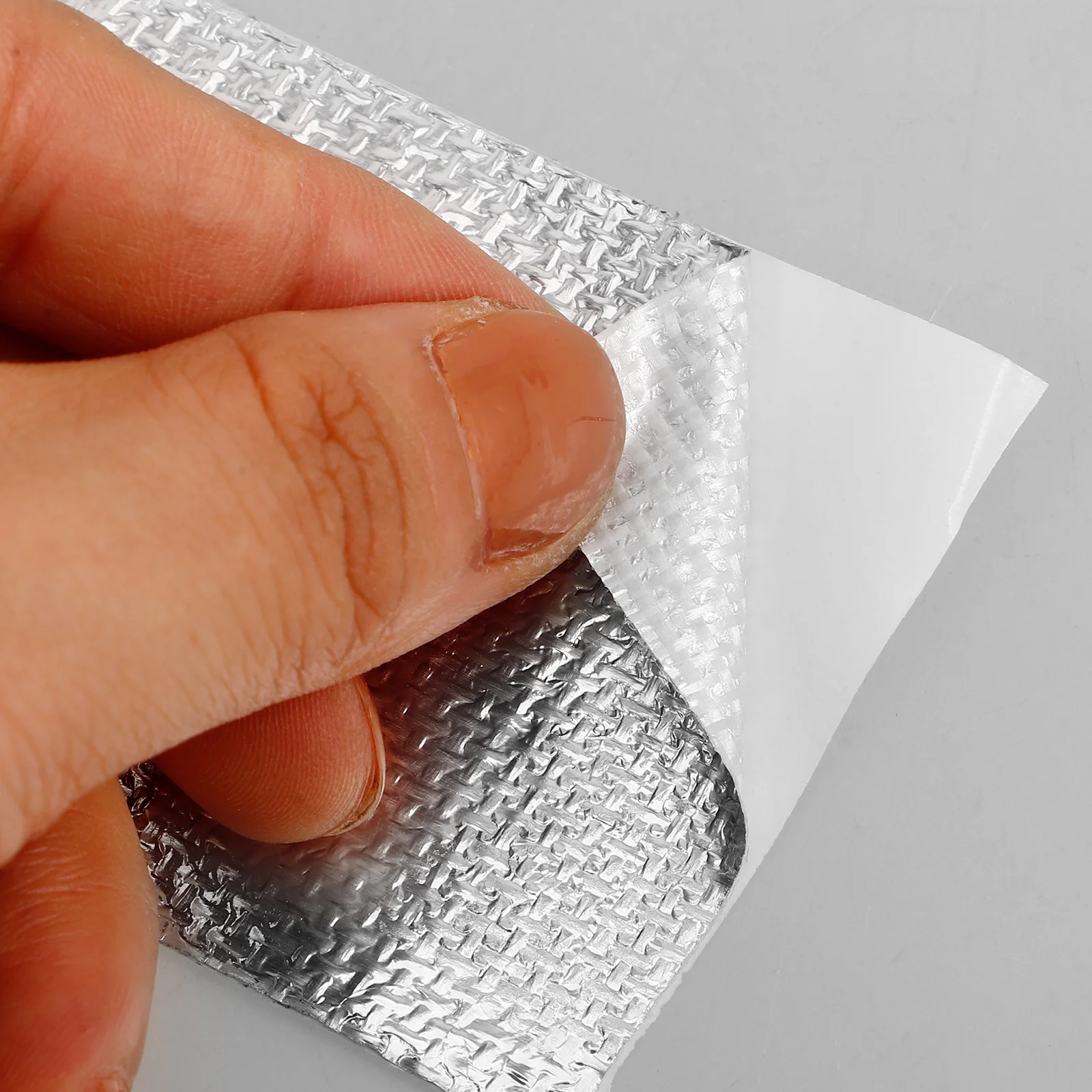 1 rollo de cinta de papel de aluminio de alta resistencia, aislamiento Industrial para conductos, secador HVAC, ventilación, adhesivo plateado, resistente al agua y al calor