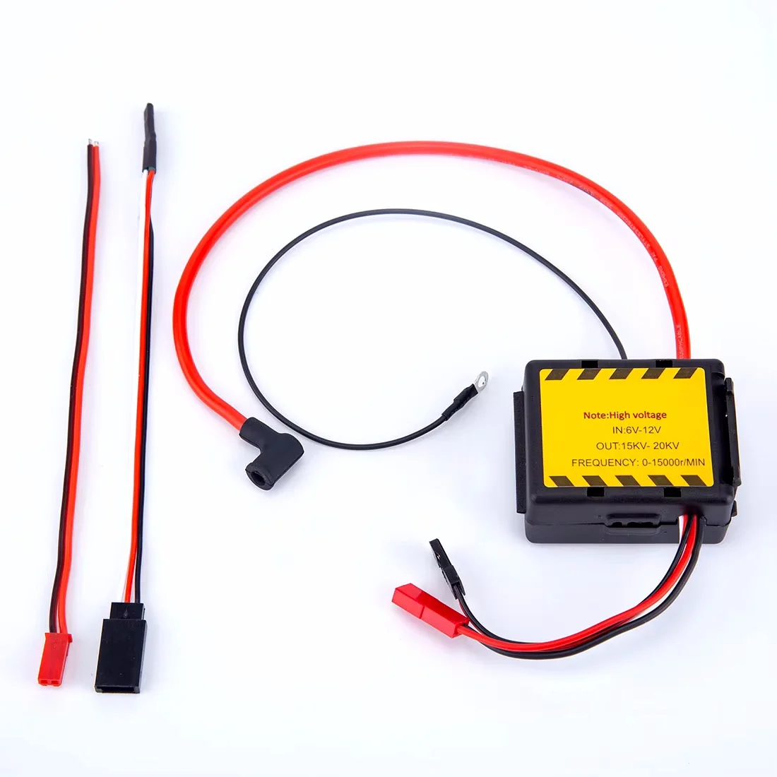 CDI High Pressure Pulse Igniter with Two Fire Head Caps for Gasoline Engine Model Igniter