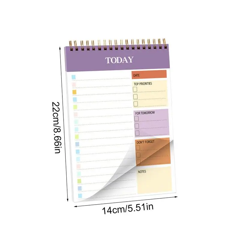 Блокнот-календарь, профессиональный ежедневный дневник, журнал, книга для встреч, планировщик, органайзер, рабочая тетрадь, ежедневный еженедельник, книга-планировщик