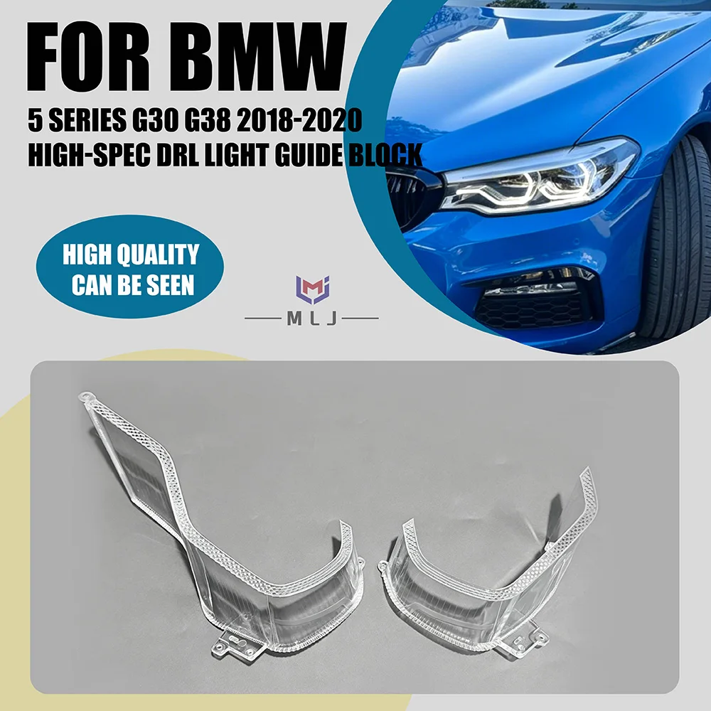 

Daytime Running Light Headlight For BMW 5 Series G30 G38 2017-2020 HIGH-SPEC Light Angel Eyes Guide Block Car Accessors
