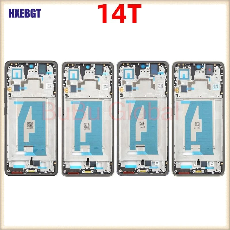 

Для Xiaomi 14T ЖК-задняя лицевая панель, передняя рамка, корпус, средняя рамка, шасси с ремонтом боковых кнопок