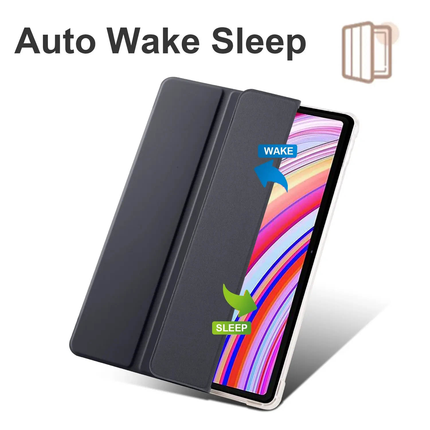 New For Xiaomi Redmi Pad Pro 12.1 2024 Case with Pencil Holder For