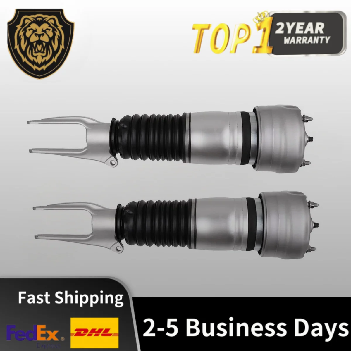 

Комплект передних левой и правой пневматических амортизационных стоек для Porsche Panamera 970 AWD RWD 2010-2013 97034305107 97034305217 97034305218