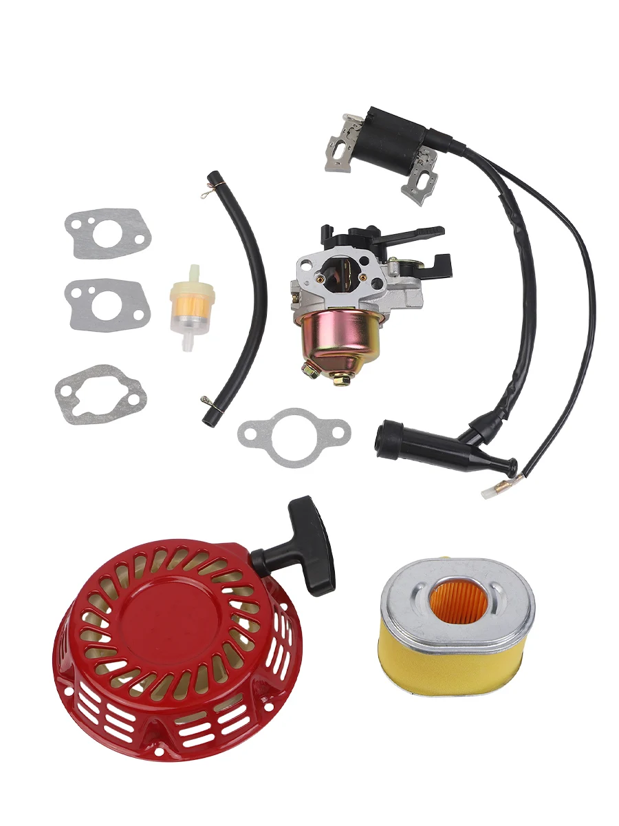 DIY Engine Repair Carburetor For GX200 Carburetor Installation Kit 24mm Air Filter Hole 43mm Bolt Hole Spacing