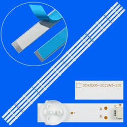 LED Backlight strip For UA43NU6000JXXZ UA43NU6900F UA43RU7500J UN43NU6900F UN43NU7090G UA43RU7500JXXZ UA43NU6900 UA43NU6000J