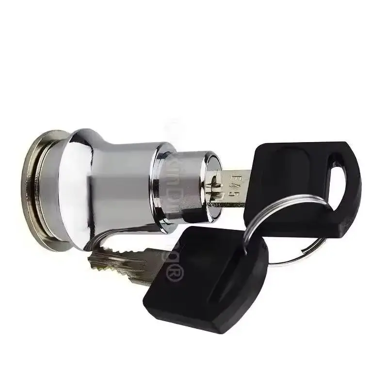 Wholesale 200PCS Zinc Alloy Glass Cabinet Locks Jewelry Display Cabinet Door Locks Mailbox File Cabinet Push Locks (Keys Alike)