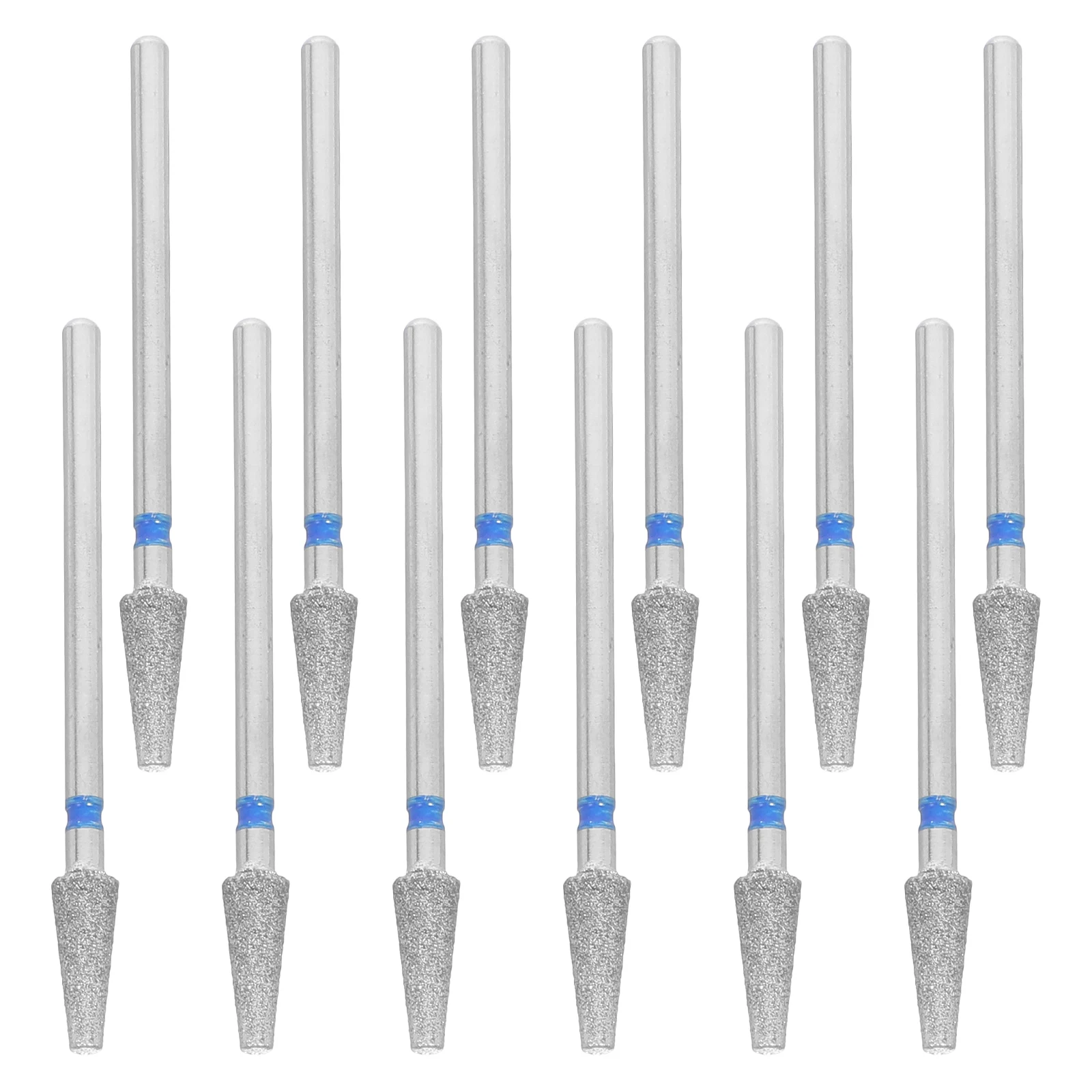 

10Pcs Nail Drill Bits Premanicure Preparation Smooth Surface Remove Cuticle Efficiently Salon Use Manicure Grinding Heads