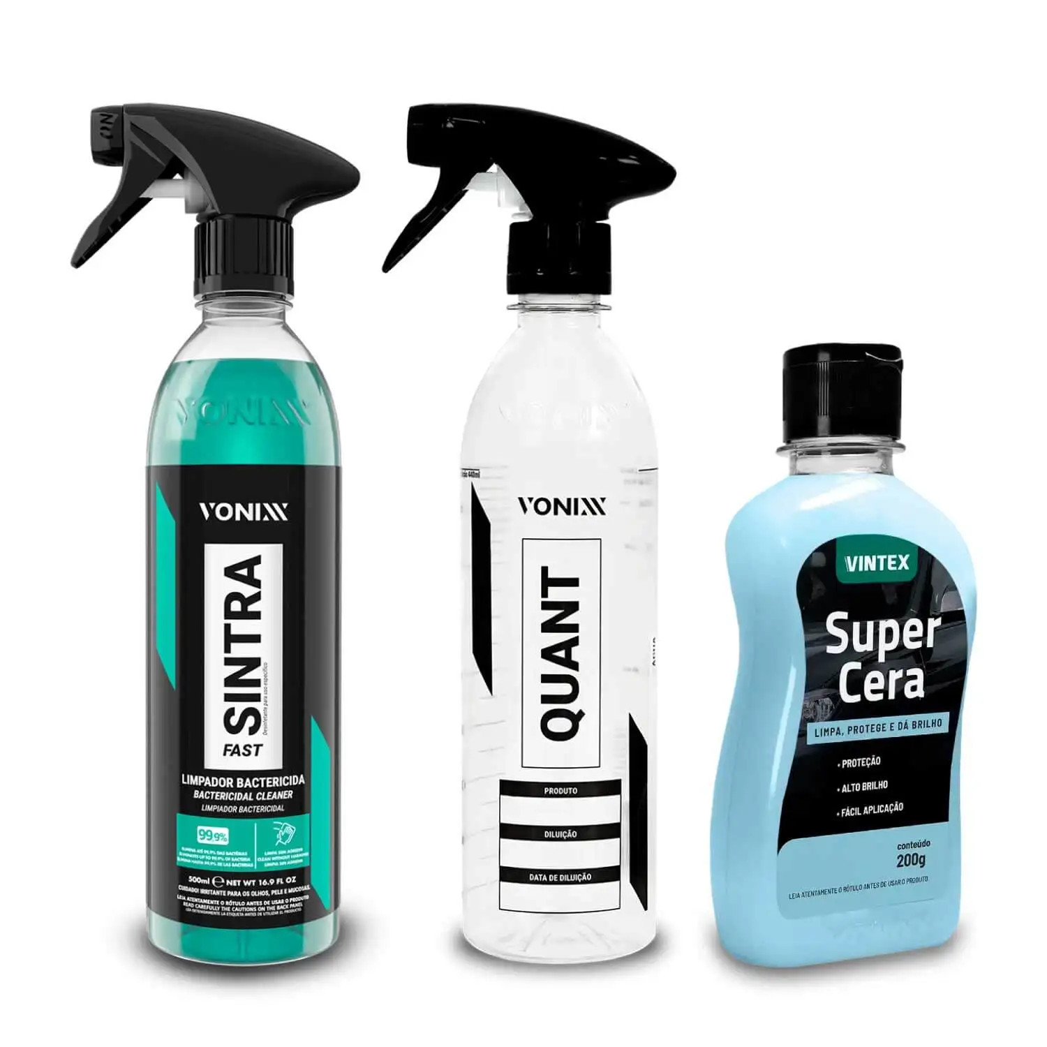 Vonixx Quant Super Wax Sprayer Vintex Sintra Fast Kit