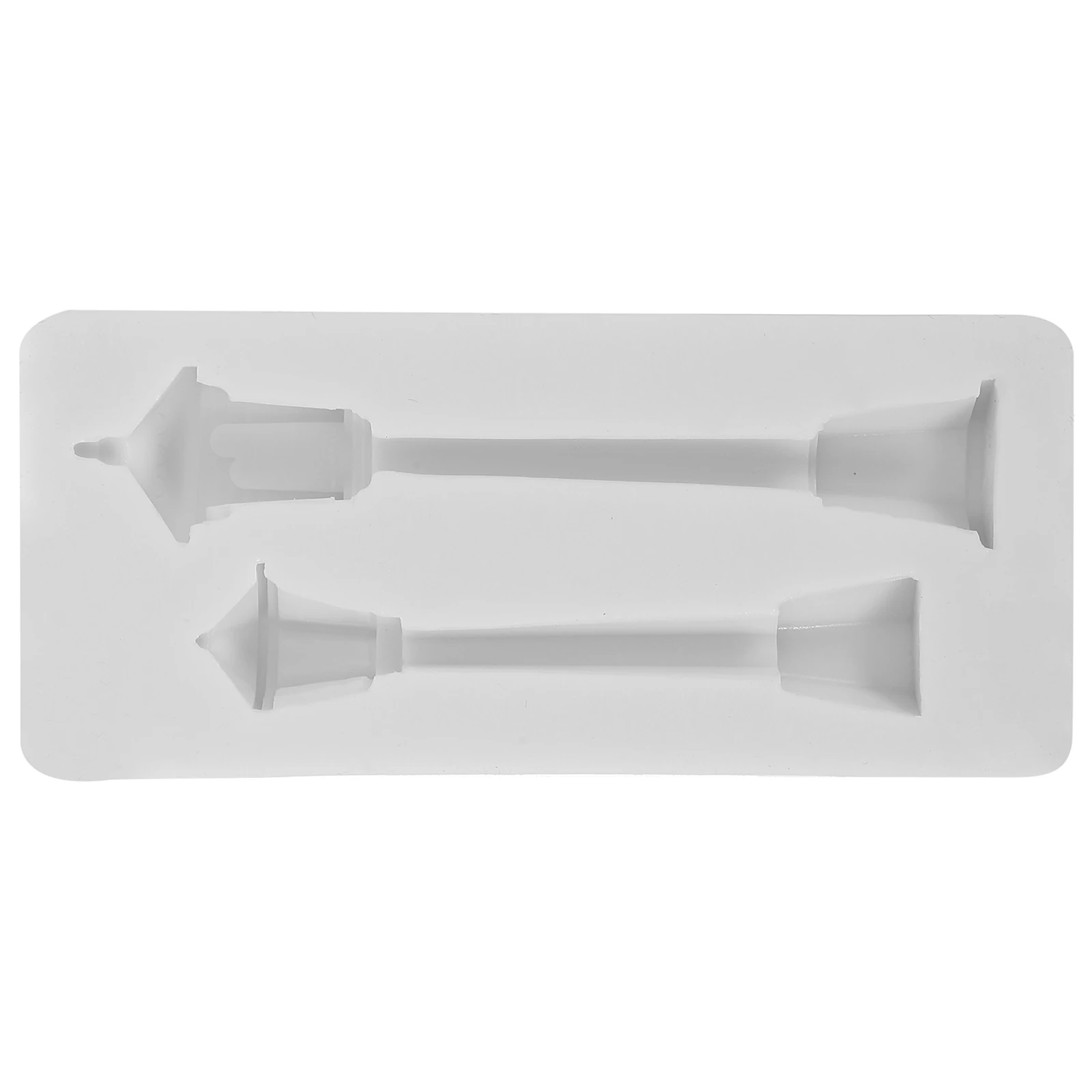 

Street Lamp Silicone Mold Creative Design Flexible High Temperature Resistant for Resin Jewelry Soap Fondant Christmas