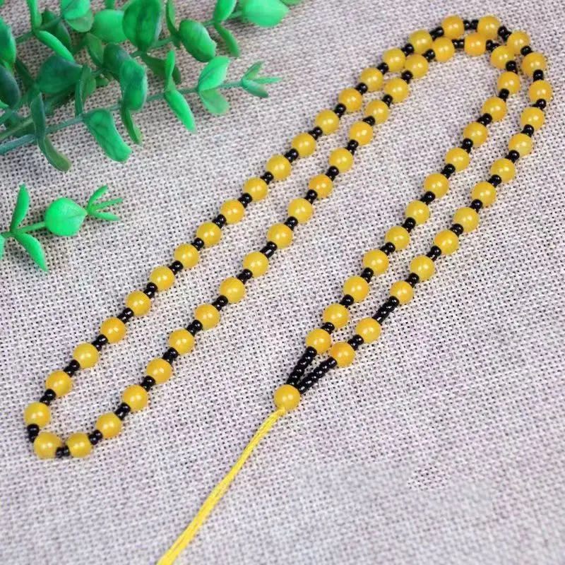 High-end Hand-woven Necklace Rope, Jadeite Pendant, Lanyard for Men and Women, Guanyin Pendant, Pendant Rope.