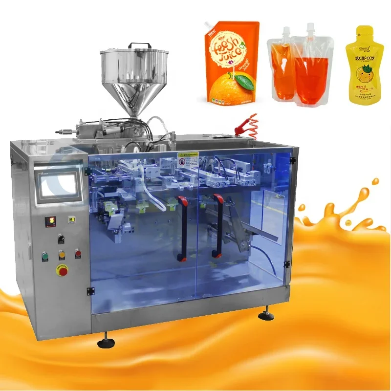 Automatic Premade Bag Stand up Pouch Juice Liquid Drinks Doypack Filling Packaging Packing Machines