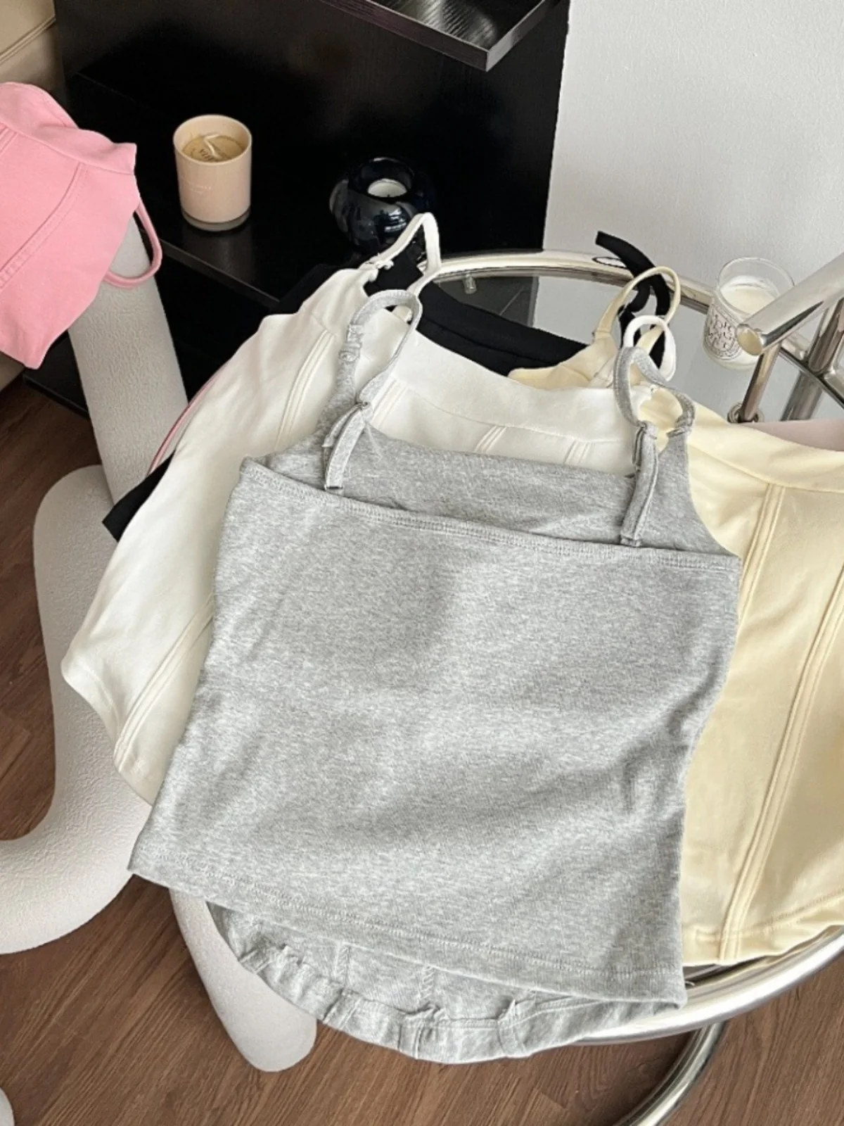 Undercover Csole Damen-Basisschicht-Trägerweste für den Außenbereich, Sommer, lässig, lockere Passform, Farbe Ort, Svel-Top