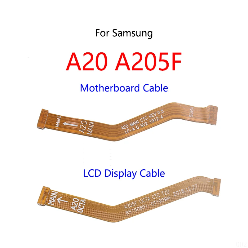 

LCD Display Motherboard Connect Cable Main Board Flex Cable For Samsung Galaxy A20 A205F