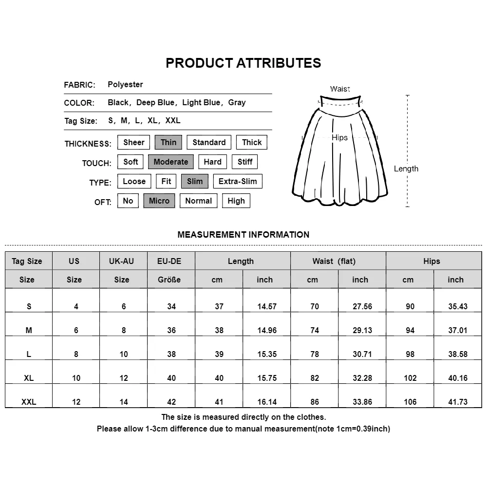 PYL Summer Womens Jean Skirts HIgh Waist Short Denim Bodycon Skirt Frayed Raw Hem  Holiday Slim Fit Skirts Dresses