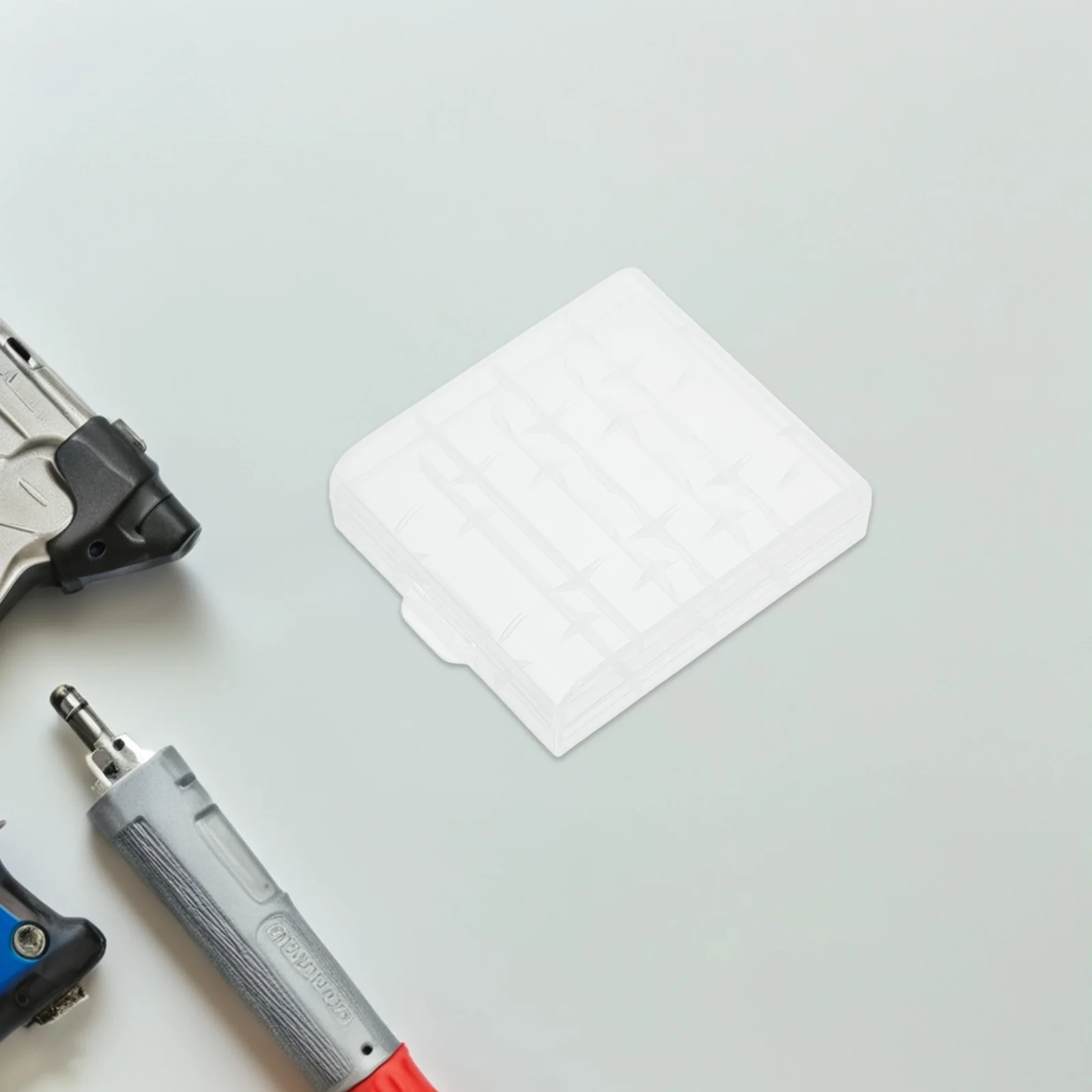 

12Pcs Clear Aa Aaa Organizer Box Transparent Plastic Storage Case for Home Office Travel Garage Batteries Storage Case