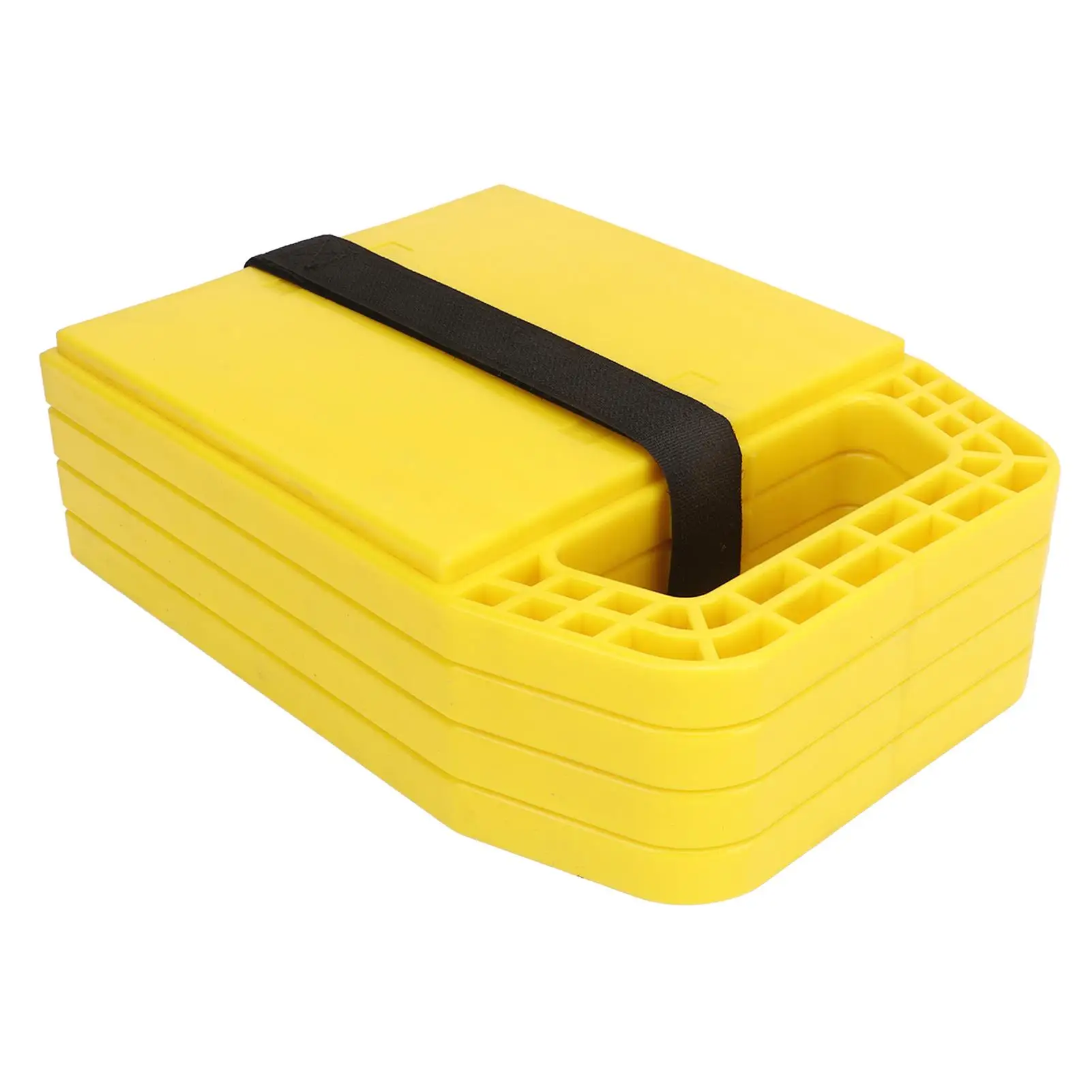 Lightweight Anti-Slip RV Jack Leveling Block - Weatherproof & Stackable For camper Pad with Reinforced Structure