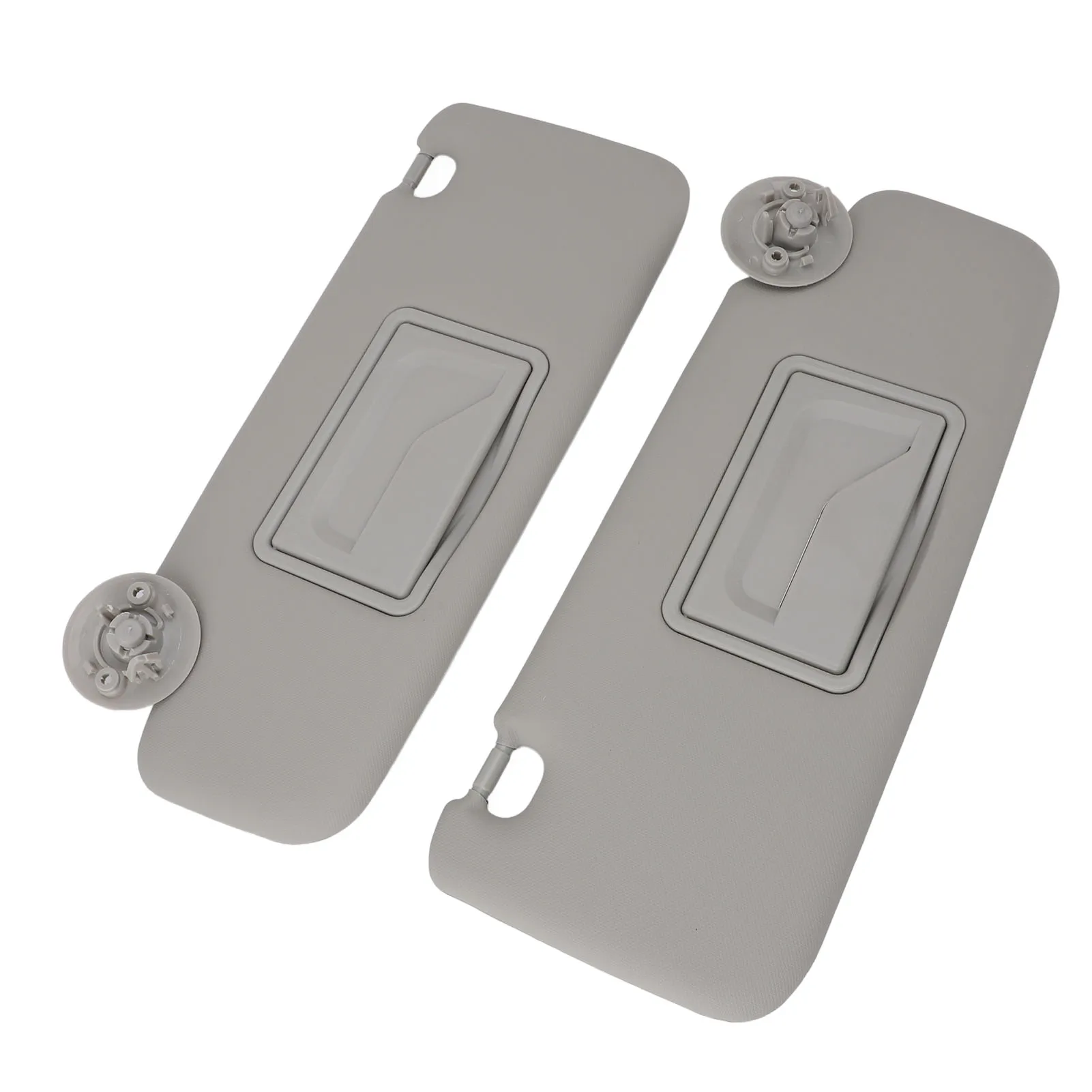 ZK20 1 Pair Car Sun Visor UV Blocking Gray Left Right Sun Visor with Mirror for SONIC 2012 ‑ 2020