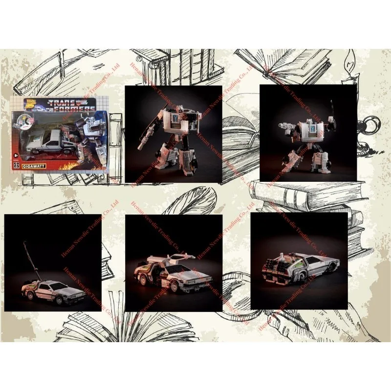 

В наличии Назад в будущее Кол-брендовая игрушка Gigawatt Коллекционный подарок