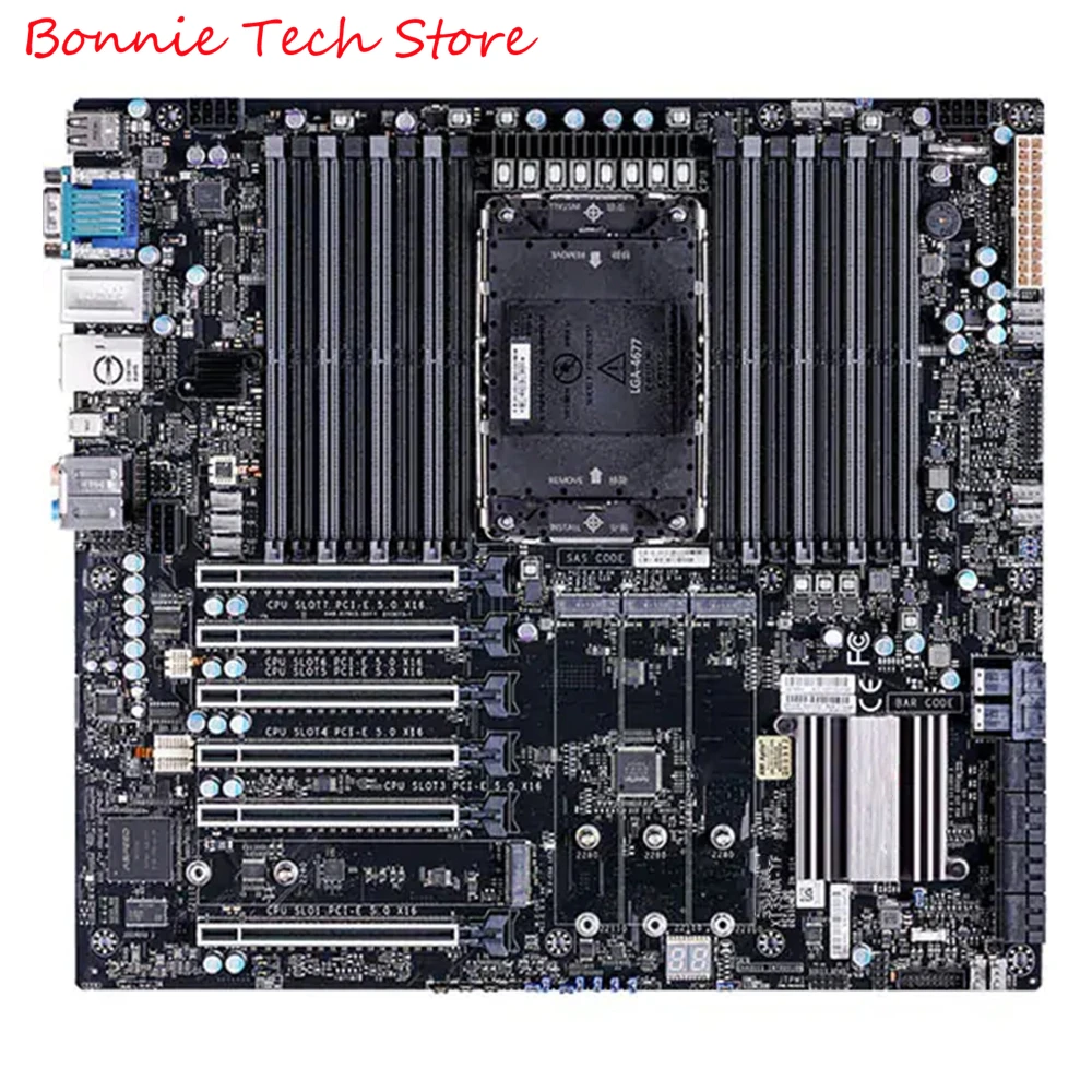 X13SWA-TF para placa-mãe Supermicro E-ATX, processadores da série Xeon W-3400 / W-2400, DDR5-4800MT, PCIe 5.0