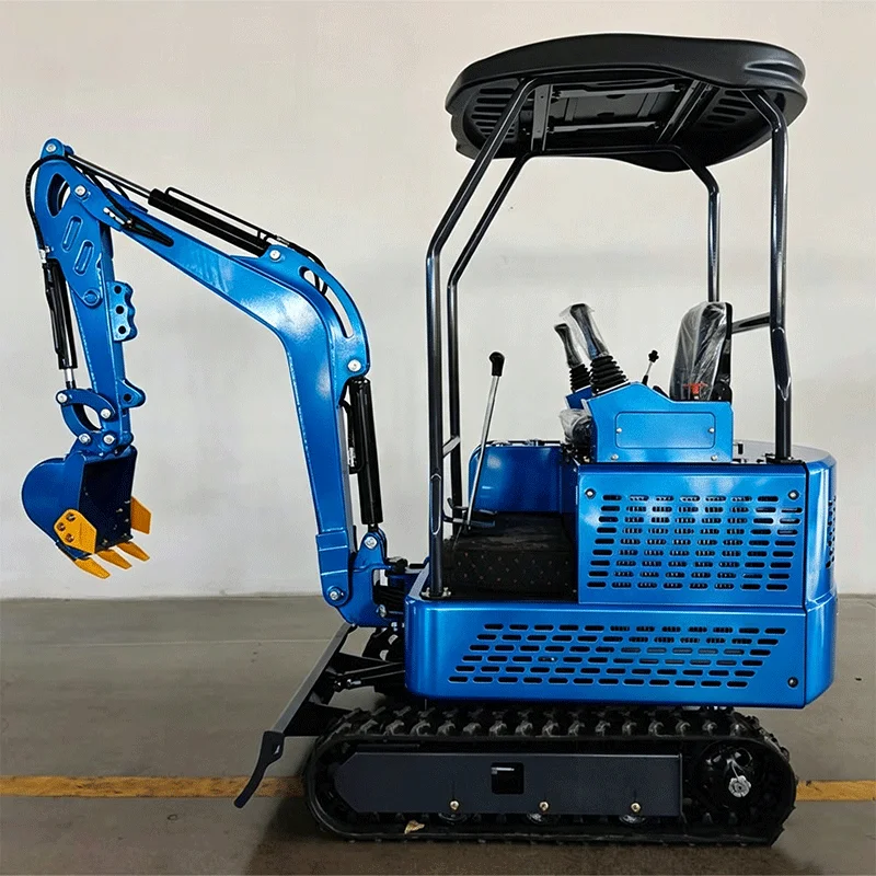 1.8 Ton Compact Excavator Mini Digger Diesel Engine Hydraulic with CE EPA Approved for Agriculture Garden Landscaping Home