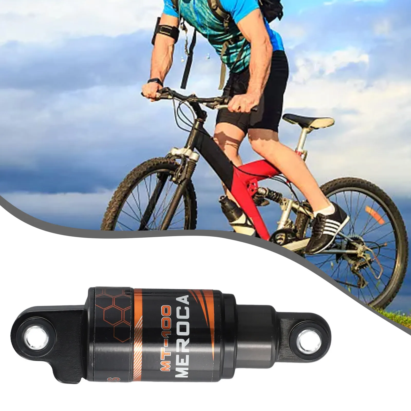 

Амортизатор, задний амортизатор 120/150/165/190 мм, 24 мм, алюминиевый сплав, черный, легкий, уменьшает шум для электрического скутера