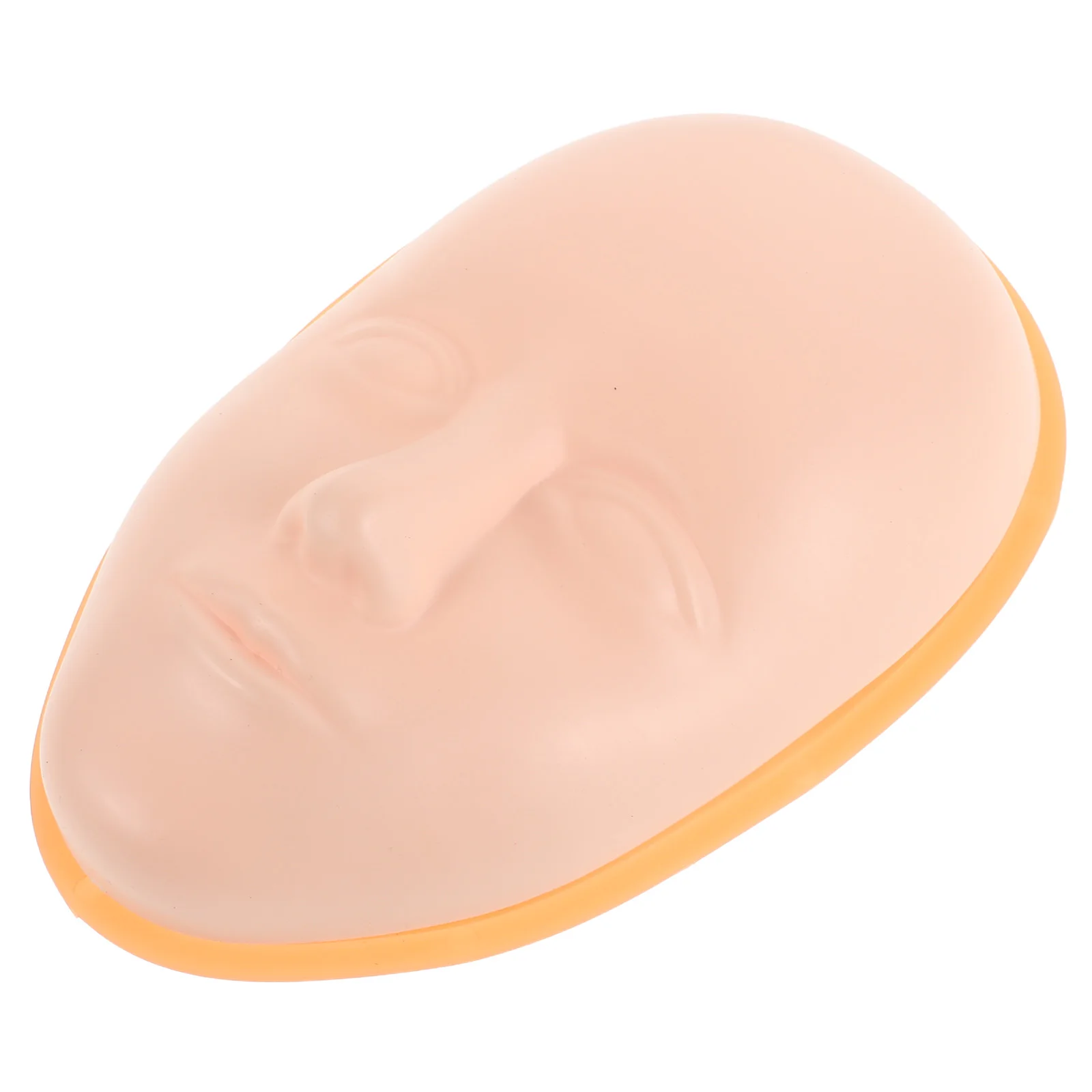 

Silicone Eyebrow Tattooing Practice Skin Full Face Mannequin Head Reusable Base Makeup Model Beginner Artist Fake Skin