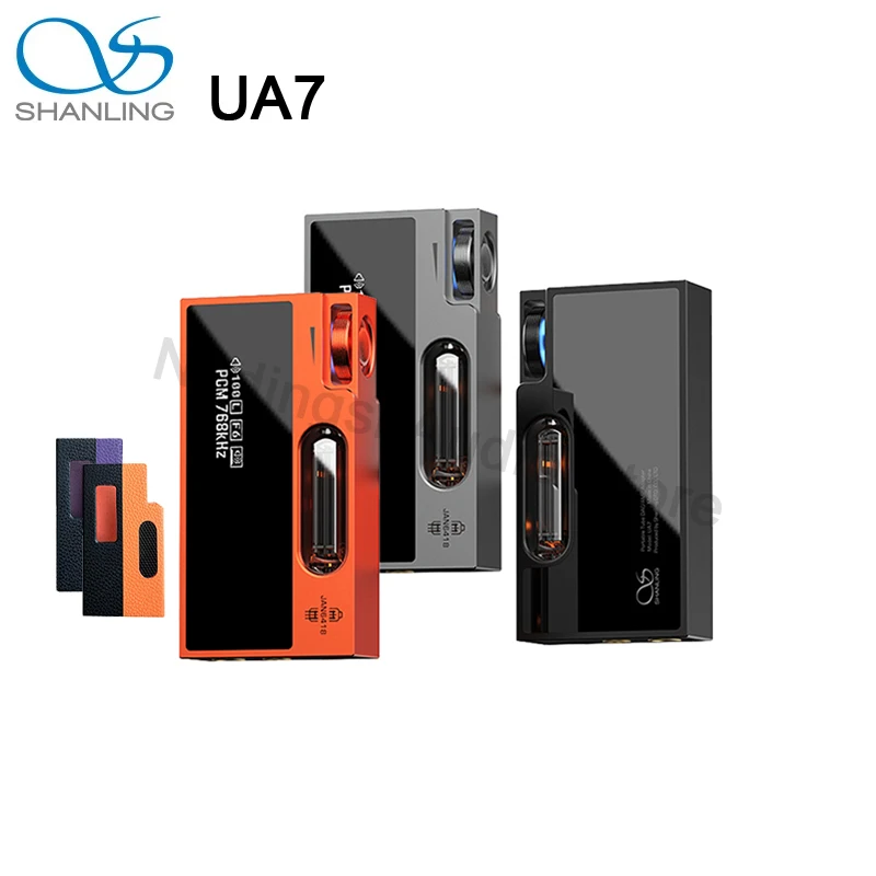 

SHANLING UA7 Decoding Portable USB DAC AMP Headphone Amplifier High-End with Tube Flavoring 3.5mm+4.4mm Balanced PCM768kHz/32bit