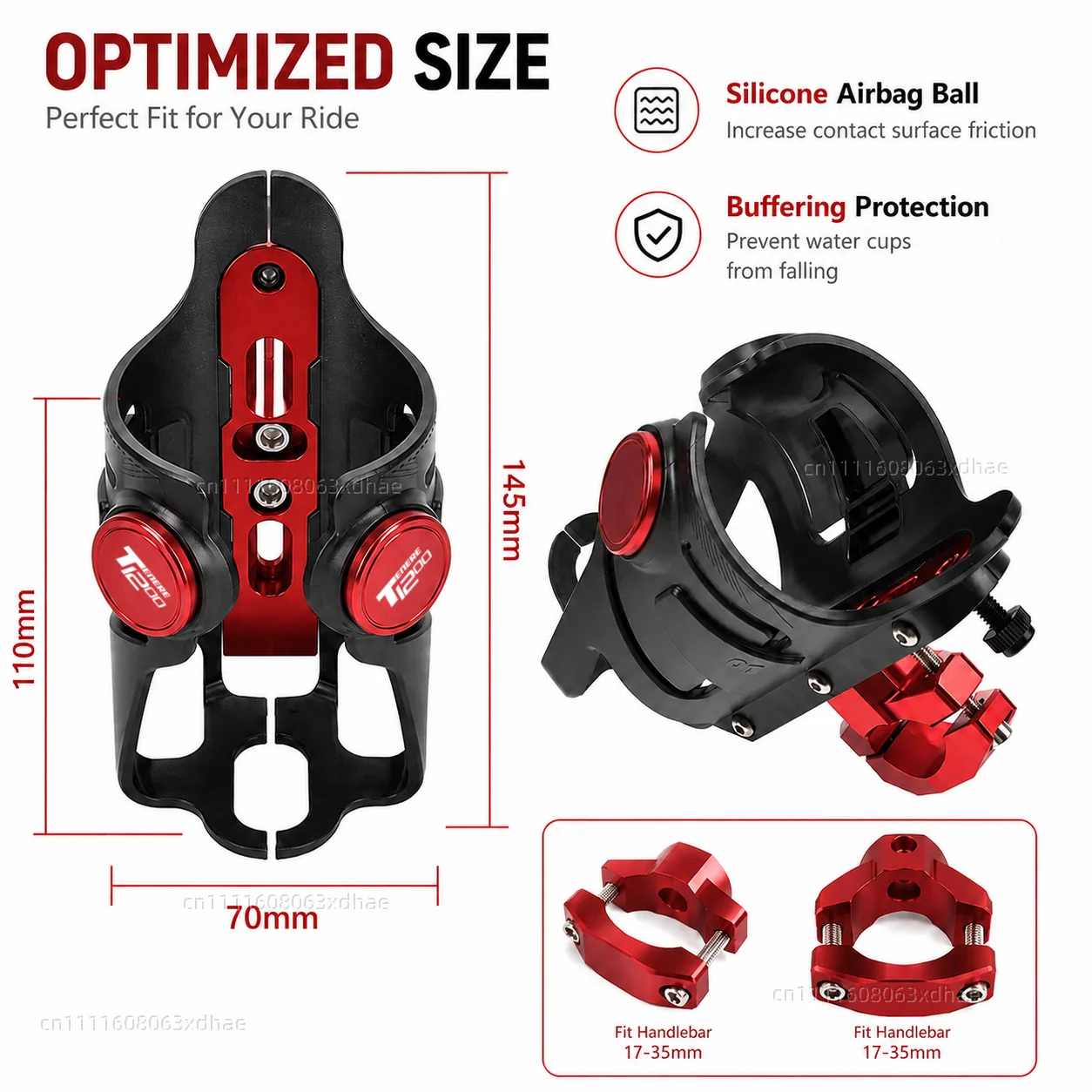 Motorcycle Water Bottle Holder For Yamaha Super Tenere tenere1200 Coffee Beverage Tea Cup Support Modification Accessories