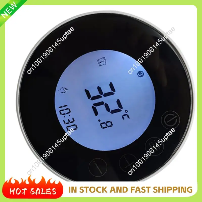 Régulateur de température de Thermostat d'intérieur rond Wifi N88R Tuya équipé d'une Application d'application intelligente