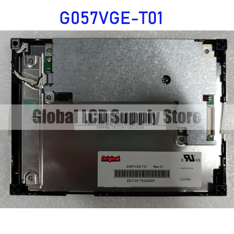 

G057VGE-T01 5.7 Inch 640*480 TFT LCD Display Screen Panel Industrial Original for Innolux 33 Pins Brand New Fully Tested