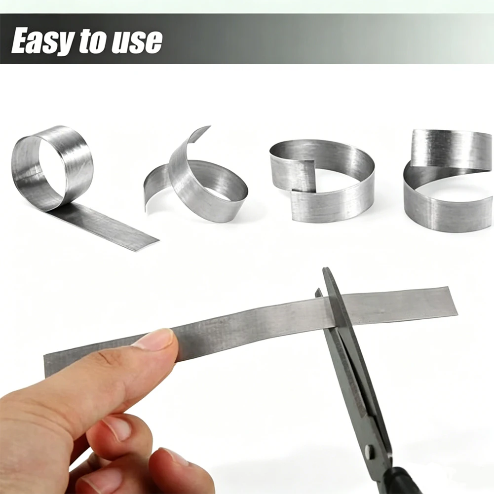 Aquarium Plant Anchor Tape for Aquascaping Use with Bendable Construction to Secure Plants in Curved or Sloped Layouts