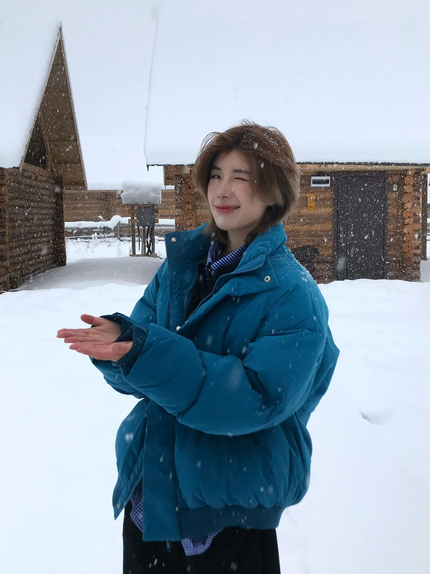

Куртка Ja1 в корейском стиле с воротником-стойкой, хлопковая, зимняя, теплая, объемная, верхняя одежда, с привлекательной молнией, однотонная, для комфортного сна без перегрева.