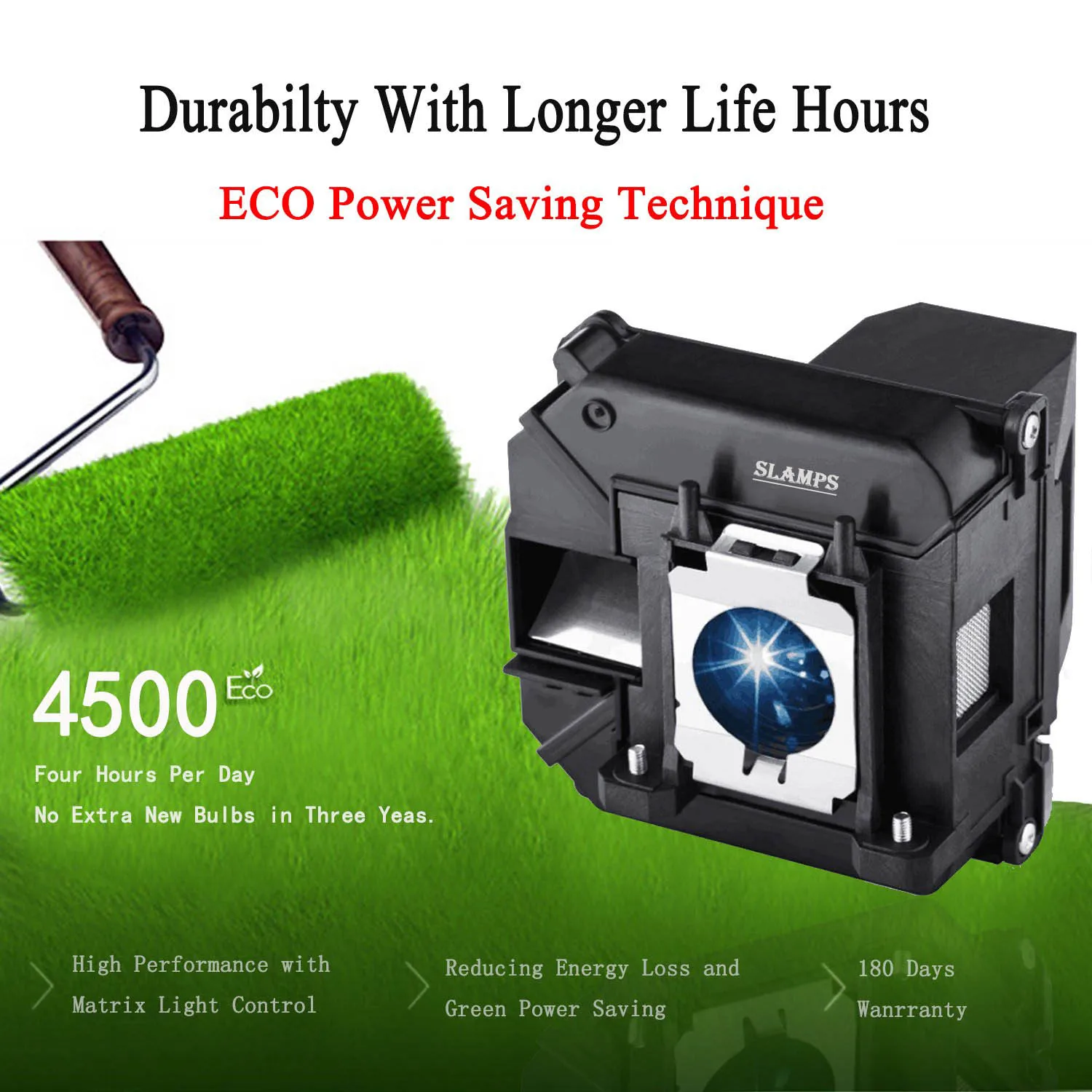 مصباح بروجيكتور لـ ELPLP60 لـ ELPLP61 لإبسون PowerLite 420 425 واط 905 92 93 95 96 واط 1835 430 435 واط 915 واط D6150 V13H010L61