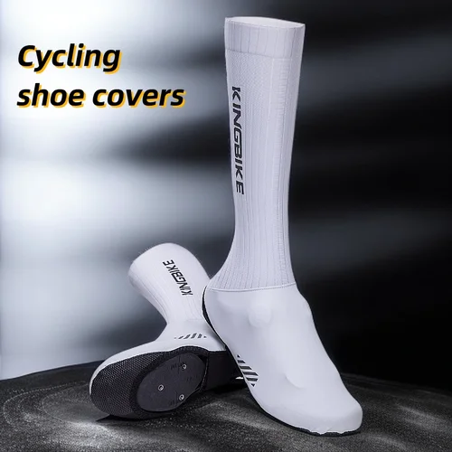 Cubierta para zapatos de ciclismo, impermeable, ultrafina, con bloqueo para bicicleta de montaña, cubierta protectora, accesorios para bicicleta de montaña