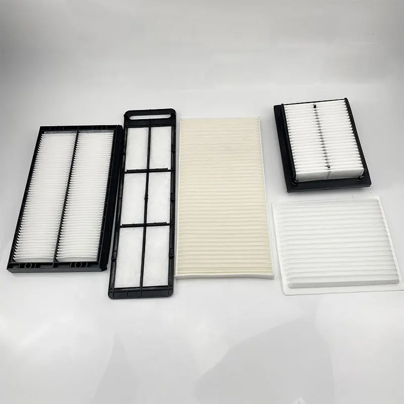 XOJOX For Excavator Sanyi 55/60/75 -10/135/215c/235 -8 Excavator Air Conditioning Filter Screen Accessories