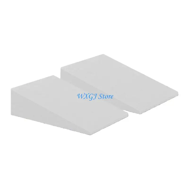 37JE Automotive Interior Leveling Pad Soft Sloped Supports Block 1/2/3Pcs Simple Installation for Rear Row Comfort & Travel