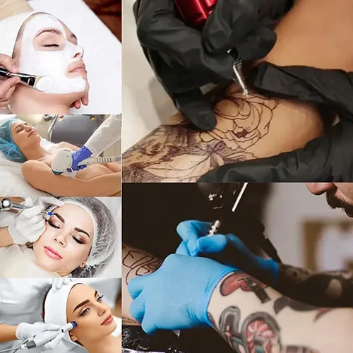 Imagen 2 del producto 98% Super Goosica tatuaje Gel azul durante la cara y el cuerpo maquillaje permanente Microblading Piercing cejas labios Gel auxiliar 15ml