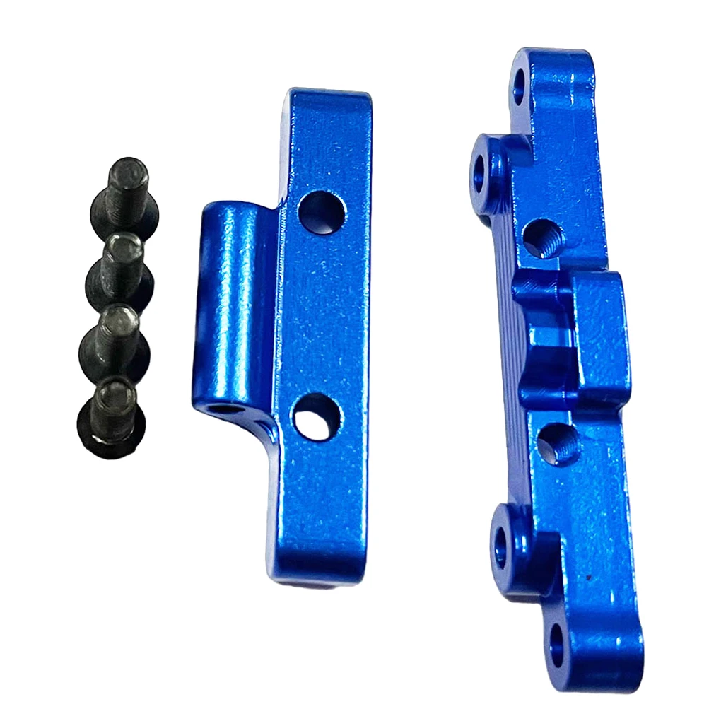 

Крепление передней и задней подвески из алюминиевого сплава 1/18, 2 шт., прочное крепление передней и задней подвески с радиоуправлением для HBX 18859E 18858E 18857E