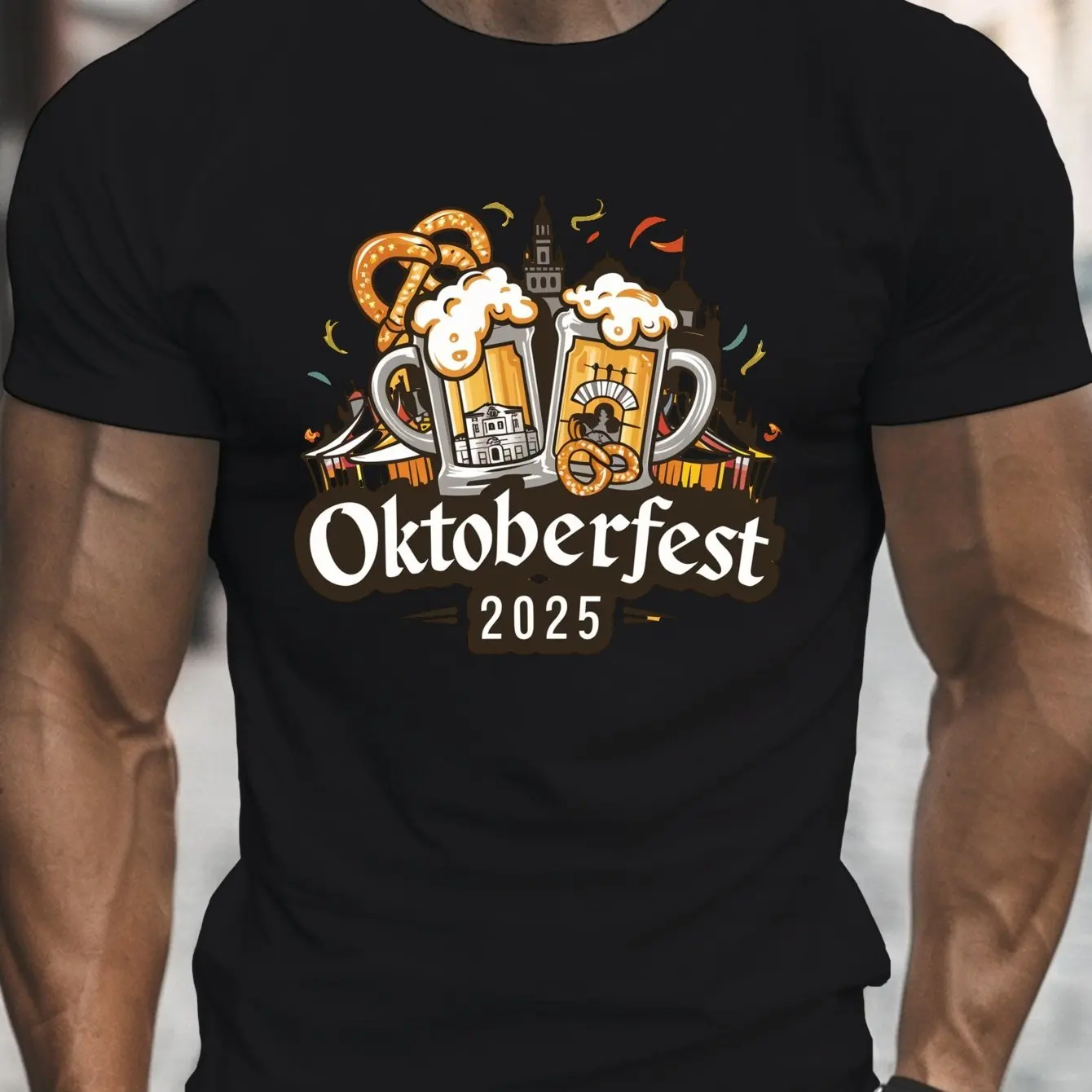 Men Oktoberfest 2025 Graphic Tee 