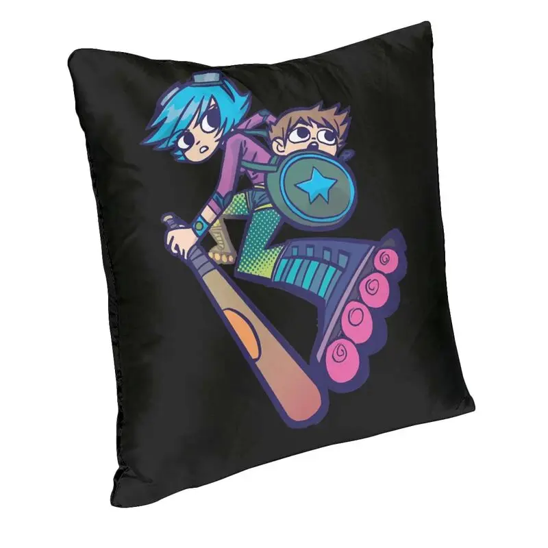 Scott Pilgrim Throw Pillow Case Sofa Animated Anime Tv Ramona Modern Cushion Cover Car Pillowcase