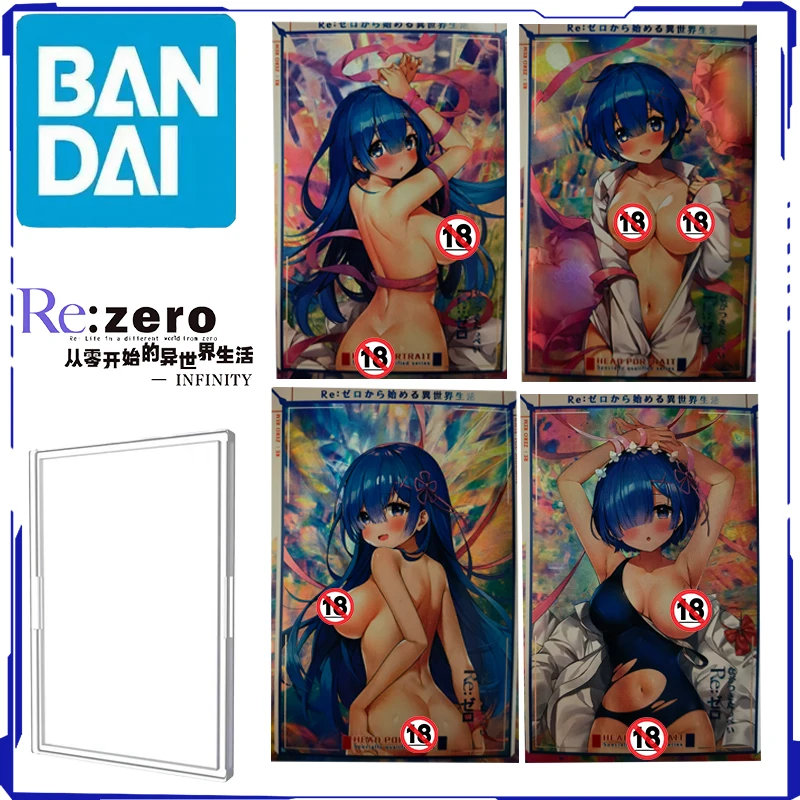 

14PCS Set Re:Life in A Different World Rem Ram Card Girl Anime Collection Birthday Peripheral Game Holiday Gifts Ins Presents