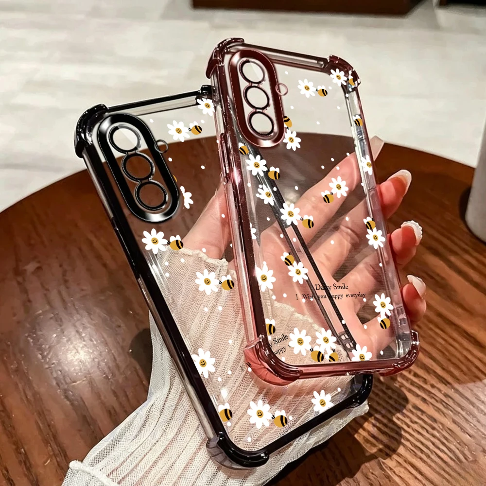 Cute Little Pink Floral Daisy - Phone Cases Xiaomi 15 评论和价格