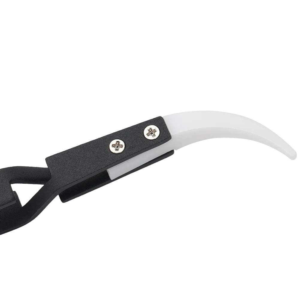 Ceramic Tweezers Tweezers 3 Pcs Anti-Static Electronic Soldering Precision Reverse Acid Resistant Straight Tip