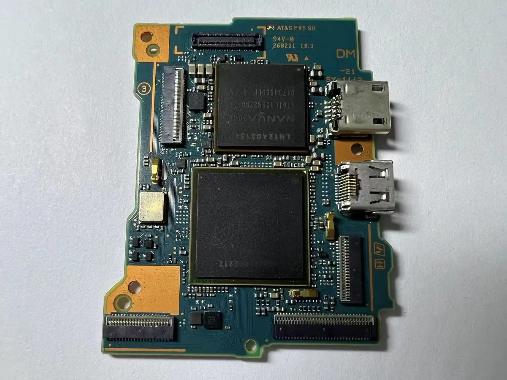 Para SONY ZV-1 placa principal placa-mãe PCB para peça de reparo para câmera